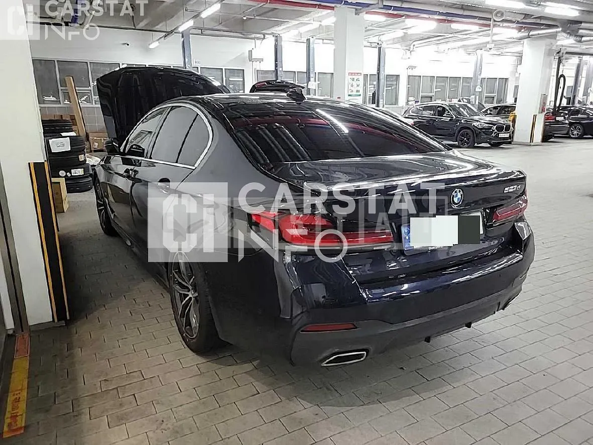 Photo 2 of 15: 2021 BMW 523d, VIN WBA11ES06MWX10919 — Korean insurance auction