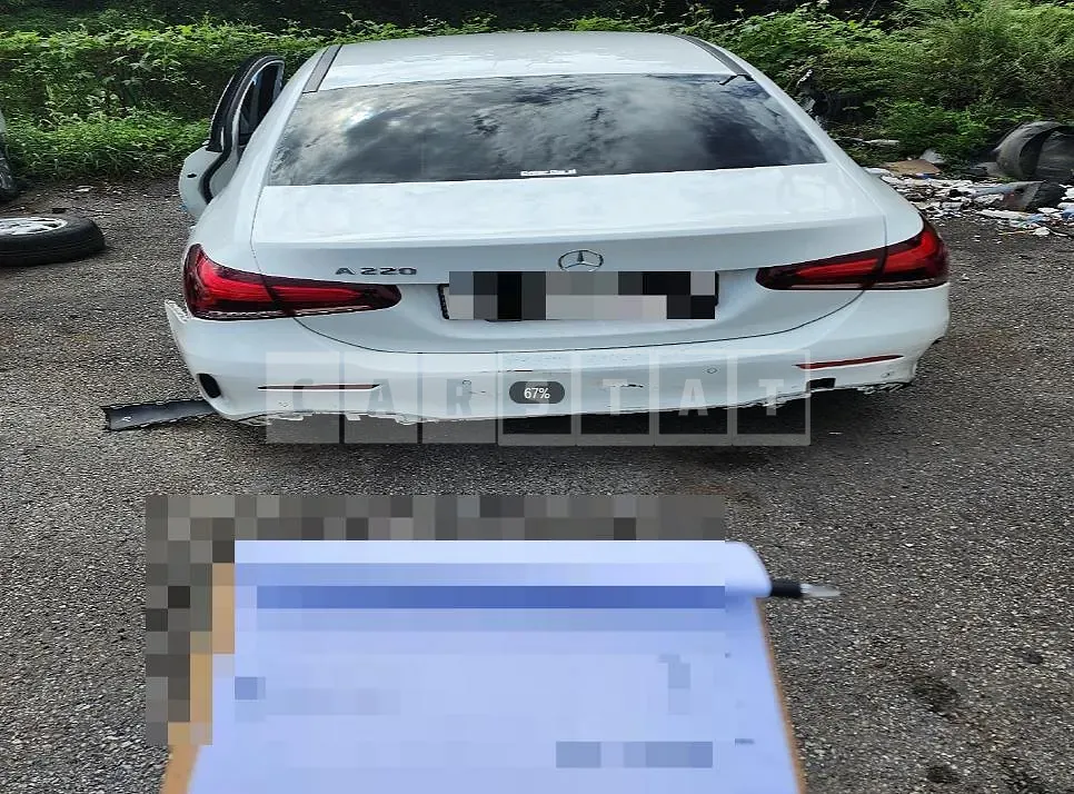 Photo 2 of 16: 2020 Mercedes-Benz A220 Sedan, VIN W1K3G4EB0LJ212847 — Korean insurance auction