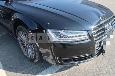 Photo 1 of 22: 2015 Audi A8L 50 TDI quattro, VIN WAUZZZ4H2FN027646 — Korean insurance auction