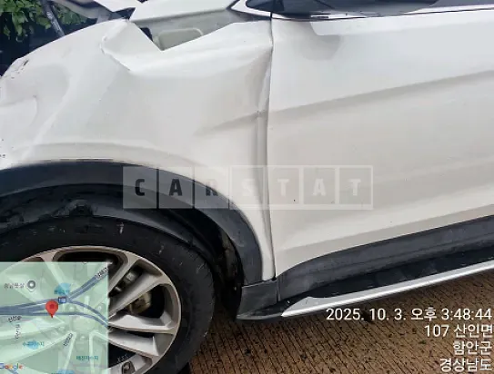 Photo 2 of 9: 2016 Hyundai Santa Fe — Korean insurance auction