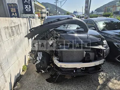 Photo 1 of 14: 2023 Hyundai Santa Fe Hybrid, VIN KMHS3811BPU076930 — Korean insurance auction