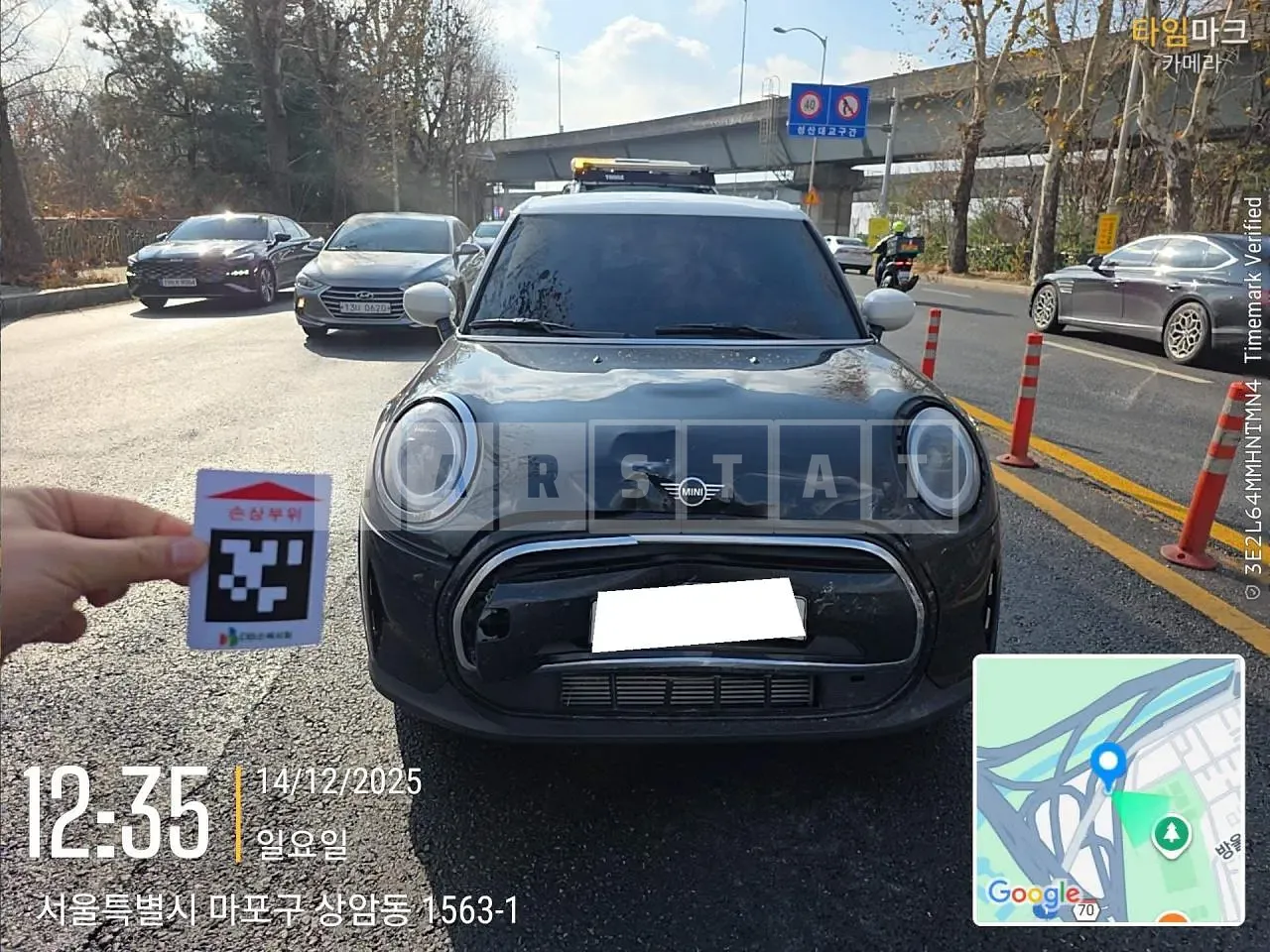 Photo 2 of 10: 2022 MINI Cooper 5DOOR, VIN WMW41DK08P2S64131 — Korean insurance auction