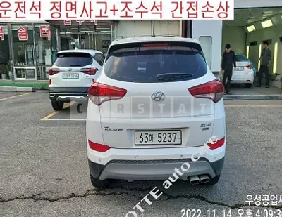 Photo 1 of 20: 2018 Hyundai Tucson, VIN KMHJ281ADJU656452 — Korean insurance auction