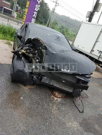 Photo 1 of 12: 2022 Kia K5, VIN KNAG541BBNA172284 — Korean insurance auction