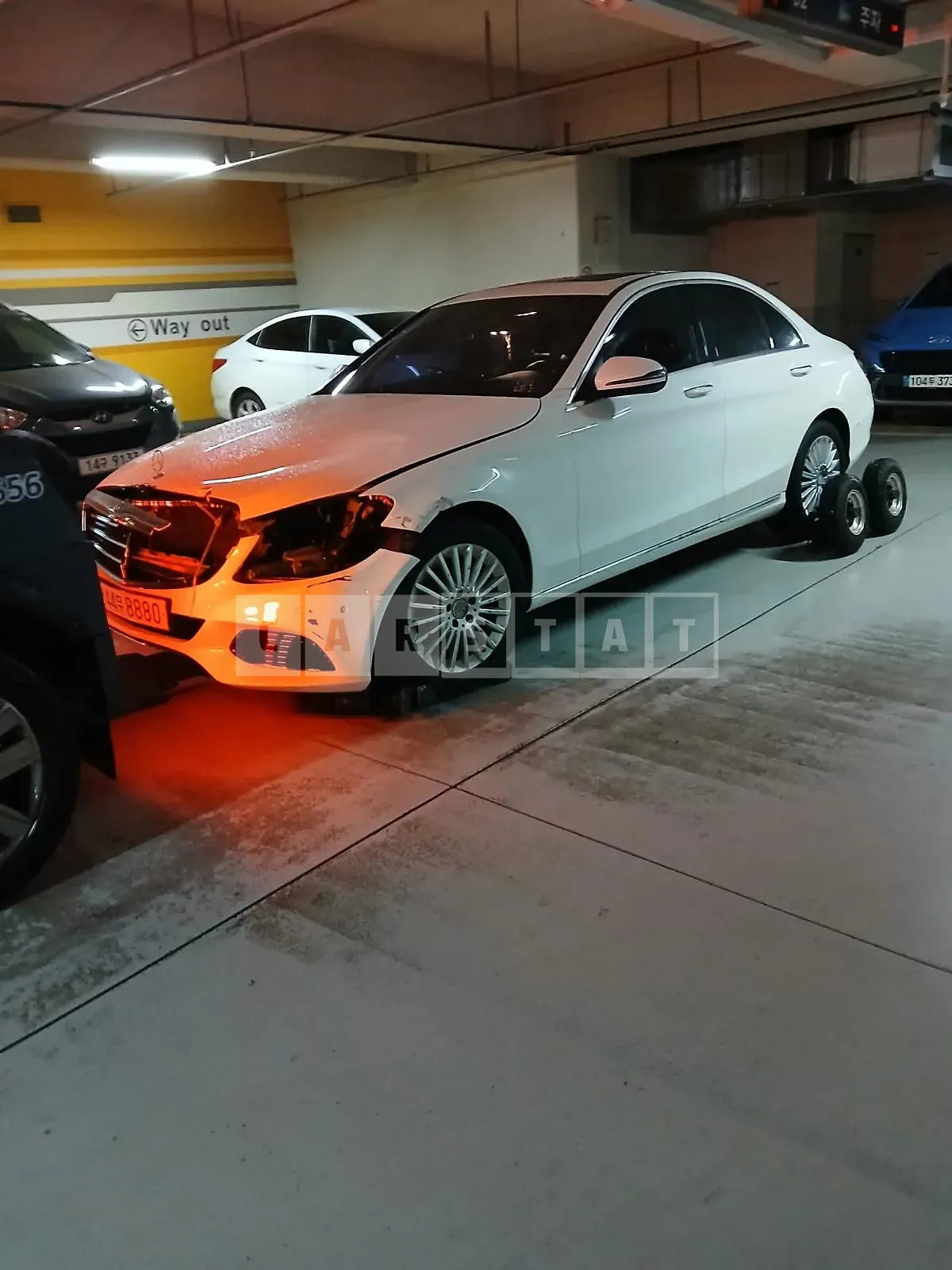 Photo 2 of 5: 2015 Mercedes-Benz C220d — Korean insurance auction