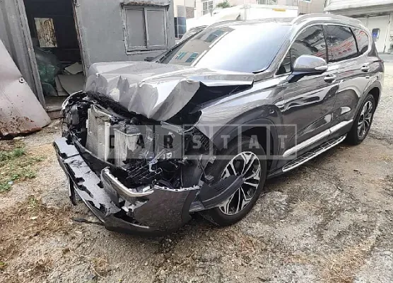 Photo 2 of 13: 2020 Hyundai Santa Fe, VIN KMHS381ABLU294668 — Korean insurance auction