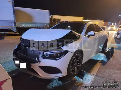 Photo 1 of 8: 2021 Mercedes-Benz CLA250 4Matic — Korean insurance auction