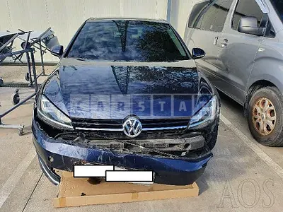 Photo 1 of 12: 2015 Volkswagen Golf 2.0 TDI BMT, VIN WVWZZZAUZFW097365 — Korean insurance auction
