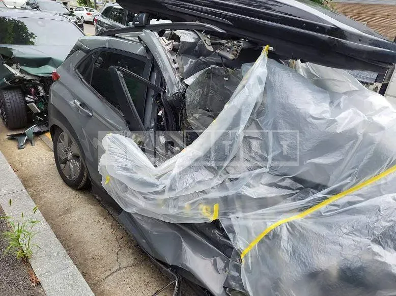 Photo 2 of 44: 2019 Hyundai Kona Electric — Korean insurance auction