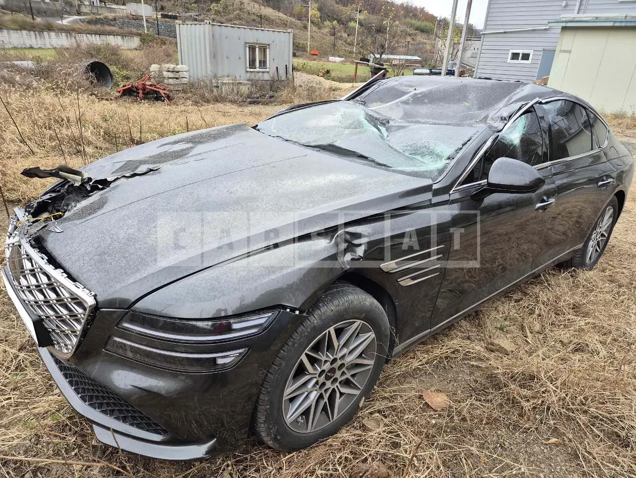 Photo 2 of 11: 2024 Genesis G80, VIN KMTGB41CBSU270542 — Korean insurance auction