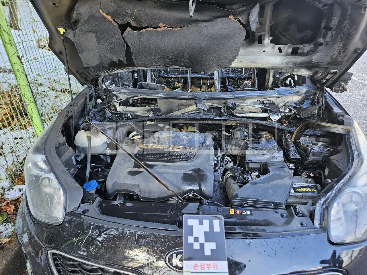 Photo 2 of 10: 2016 Kia Sportage, VIN KNAPM813BGK126011 — Korean insurance auction