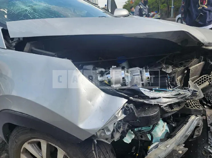 Photo 2 of 8: 2015 Kia Sportage, VIN KNAPB813BFK782571 — Korean insurance auction