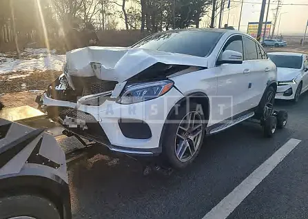 Photo 2 of 12: 2017 Mercedes-Benz GLE350d 4Matic Coupe, VIN WDCED2EB6HA073177 — Korean insurance auction
