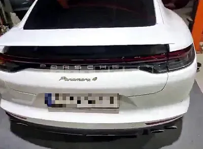 Photo 1 of 37: 2021 Porsche Panamera 4 e-Hybrid, VIN WP0AE297XML128221 — Korean insurance auction