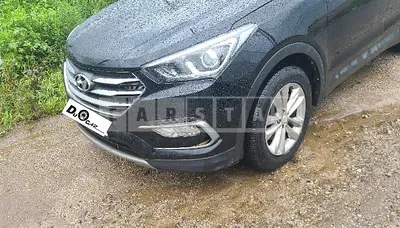 Photo 1 of 3: 2018 Hyundai Santa Fe, VIN KMHSW81UBJU830266 — Korean insurance auction