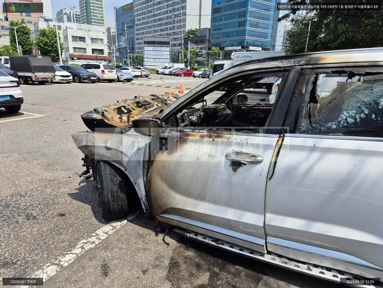 Photo 2 of 12: 2022 Hyundai Palisade, VIN KMHR581EBPU540238 — Korean insurance auction