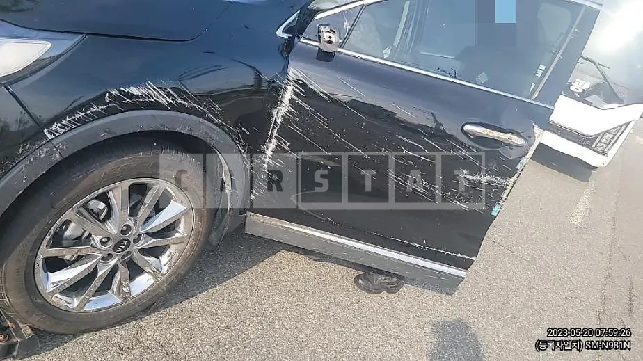 Photo 2 of 15: 2015 Kia Sorento 2.0, VIN KNAPK81ABFA034882 — Korean insurance auction