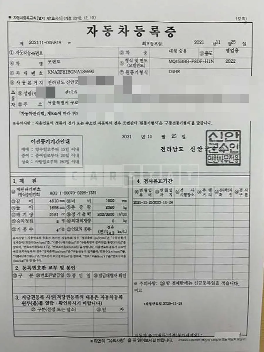 Photo 2 of 20: 2021 Kia Sorento, VIN KNARF81BGNA136990 — Korean insurance auction