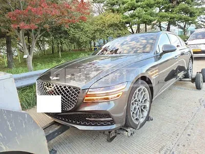 Photo 1 of 11: 2023 Genesis G80, VIN KMTGB41CDPU174361 — Korean insurance auction