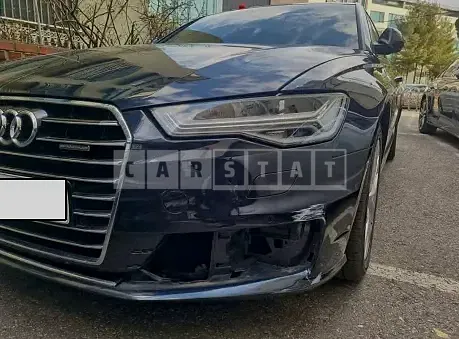 Photo 2 of 5: 2016 Audi A6 35 TDI Four, VIN WAUZZZ4G6GN107878 — Korean insurance auction