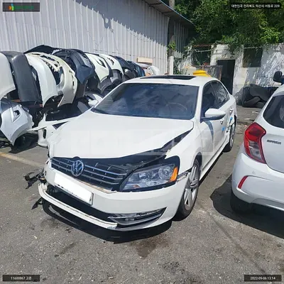 Photo 1 of 10: 2015 Volkswagen Passat 2.0 TDI, VIN 1VWZZZA3ZFC091735 — Korean insurance auction