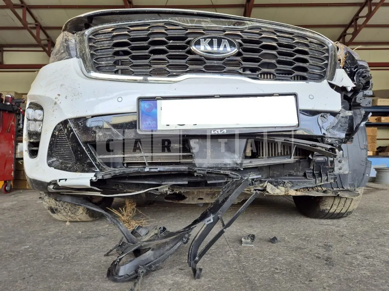 Photo 2 of 20: 2019 Kia Sorento /Sorrento, VIN KNAPH81BBLA573070 — Korean insurance auction