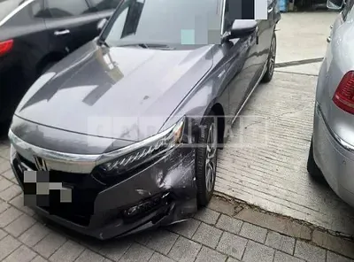 Photo 1 of 9: 2018 Honda Accord Hybrid, VIN 1HGCV3690JA510469 — Korean insurance auction
