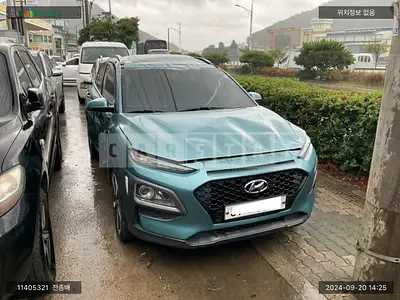 Photo 1 of 10: 2017 Hyundai Kona, VIN KMHK4815GJU015427 — Korean insurance auction