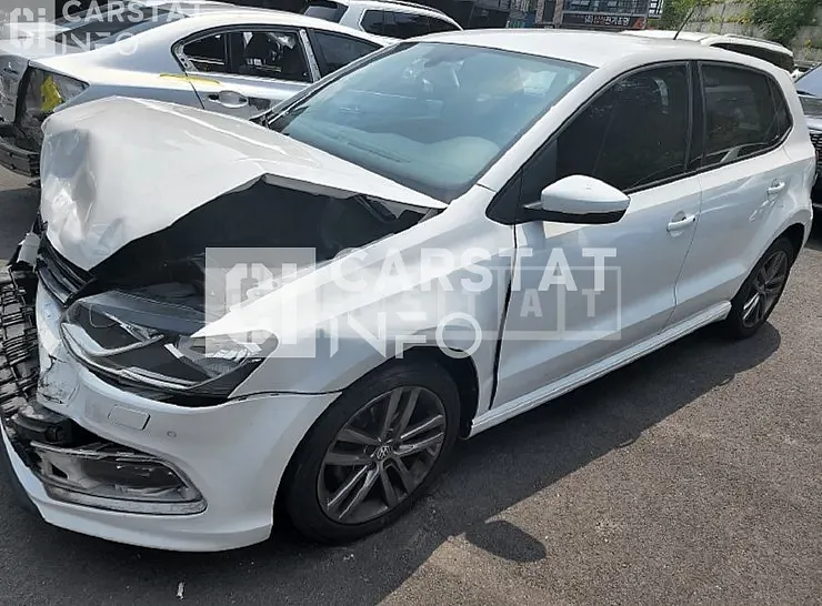 Photo 2 of 7: 2016 Volkswagen Polo 5 FL 1.4 TDI BMT, VIN WVWZZZ6RZGY105883 — Korean insurance auction