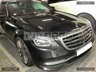 Photo 1 of 17: 2018 Mercedes-Benz S400 d 4Matic L, VIN WDDUG3FBXJA391053 — Korean insurance auction