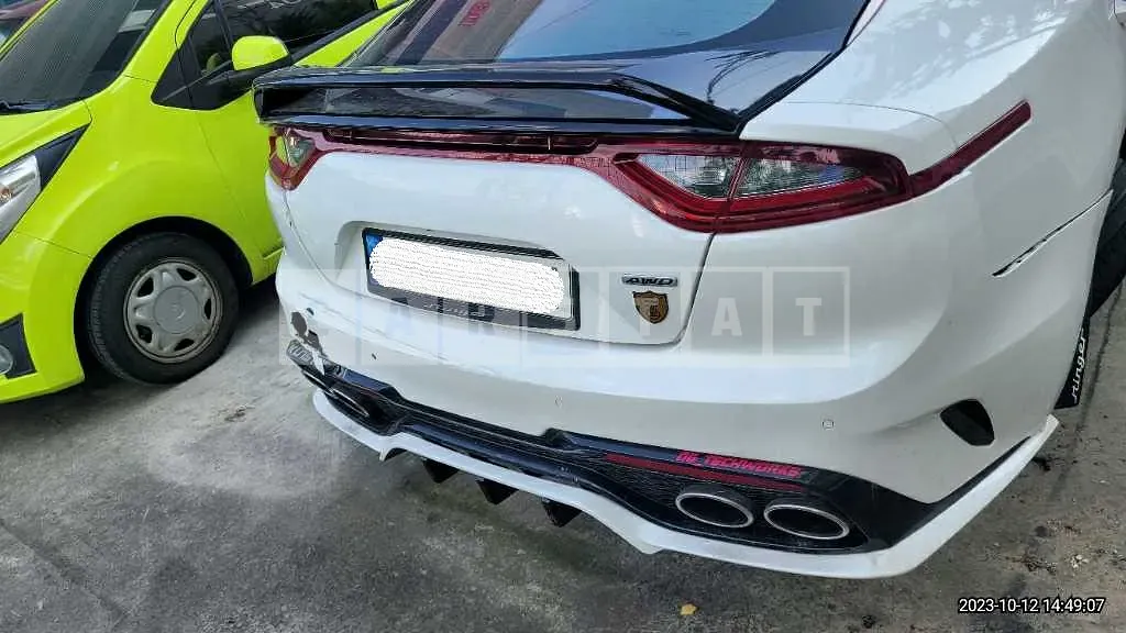 Photo 2 of 14: 2020 Kia Stinger, VIN KNAE751CDLS076665 — Korean insurance auction