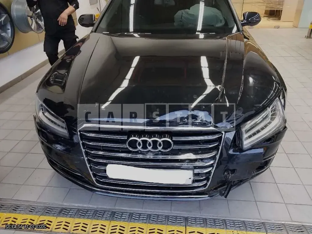Photo 2 of 9: 2015 Audi A8 50 TDI quattro, VIN WAUZZZ4H6FN027276 — Korean insurance auction