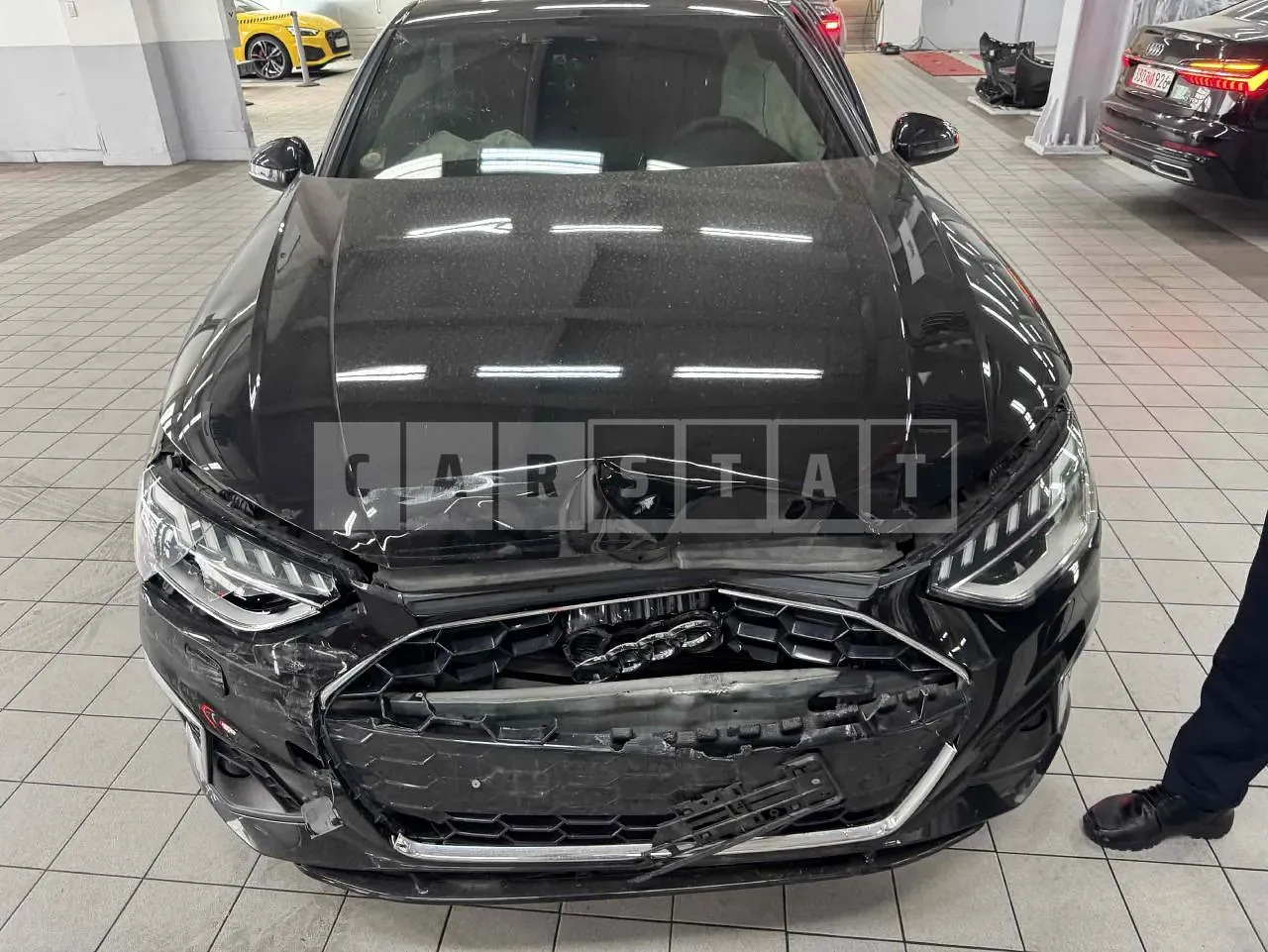 Photo 2 of 54: 2021 Audi A4 40 TFSI, VIN WAUZZZF43MA010613 — Korean insurance auction