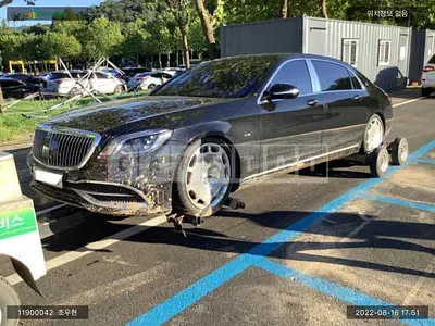 Photo 1 of 22: 2019 Mercedes-Benz S560L Mybach 4Matic, VIN KL90A4AFGKZ1PD001 — Korean insurance auction