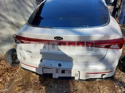 Photo 1 of 43: 2021 Kia K5 2.0, VIN KNAG141ABMA141349 — Korean insurance auction