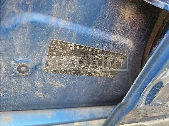 Photo 2 of 13: 2018 Hyundai Modern Ionic Electric, VIN KMHC051HFJU013995 — Korean insurance auction