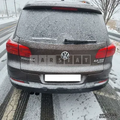 Photo 1 of 10: 2015 Volkswagen Tiguan 2.0 TDI Blue Motion, VIN WVGZZZ5NZFW080949 — Korean insurance auction