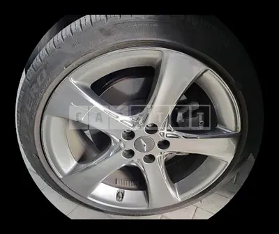 Photo 1 of 2: 2020 Genesis Wheel /G80 Wheel+tire, VIN KMTGB41CBMU013535 — Korean insurance auction