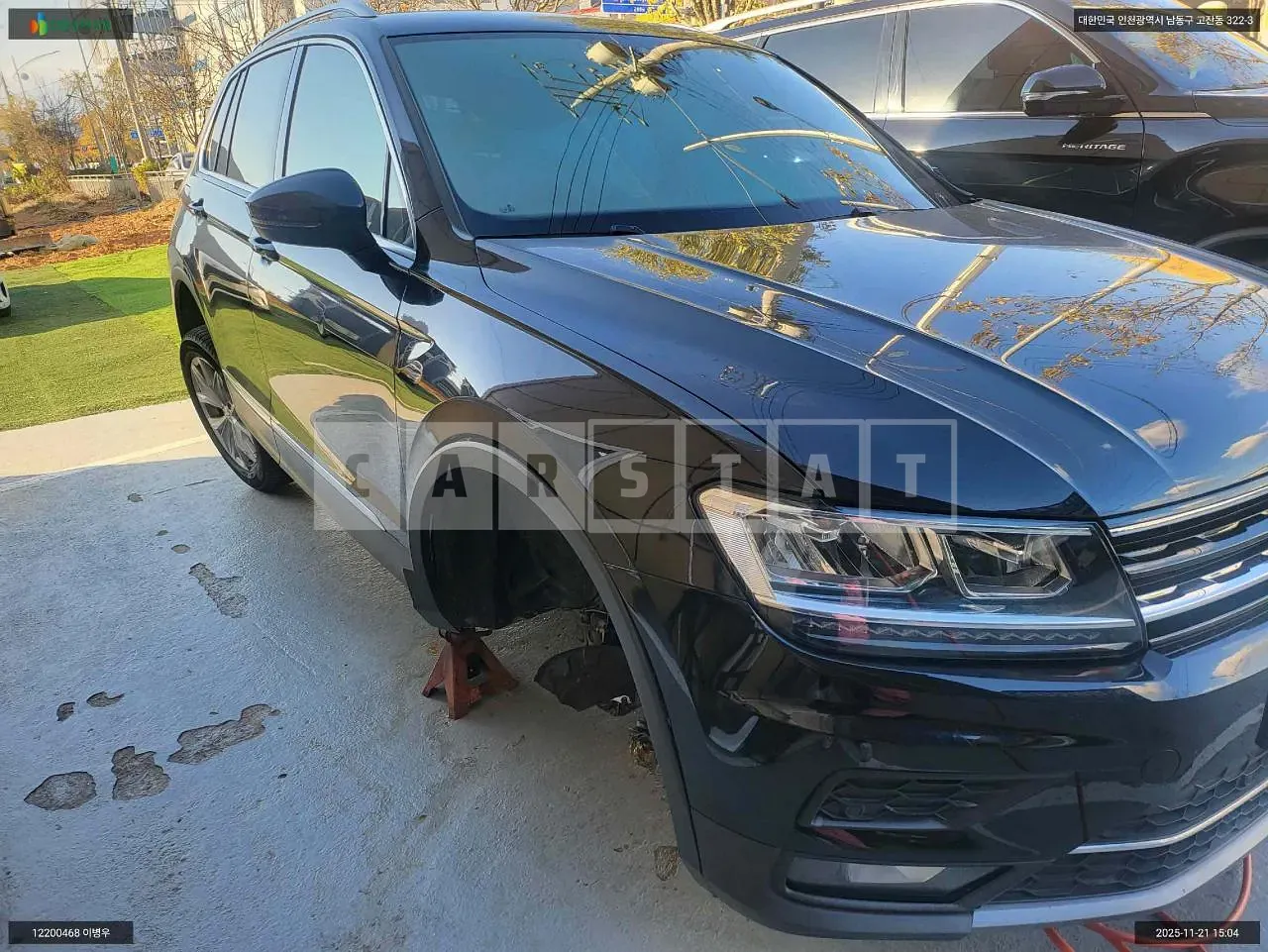 Photo 2 of 15: 2020 Volkswagen Tiguan 2.0 TDI, VIN WVGZZZ5NZLW809929 — Korean insurance auction