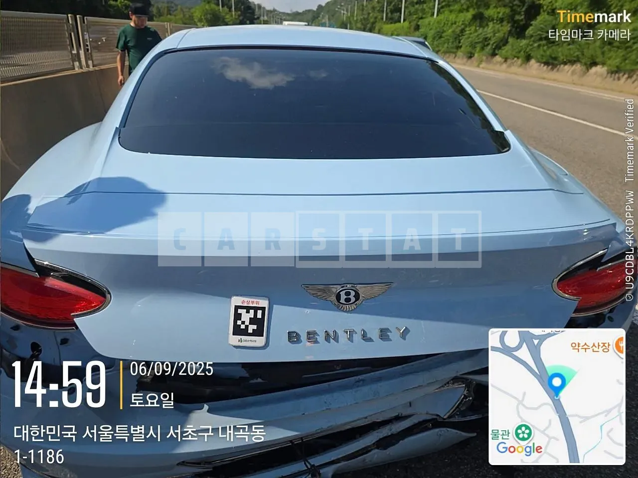 Photo 2 of 42: 2023 Bentley Continental GT V8, VIN SCBCG13S1PC008776 — Korean insurance auction