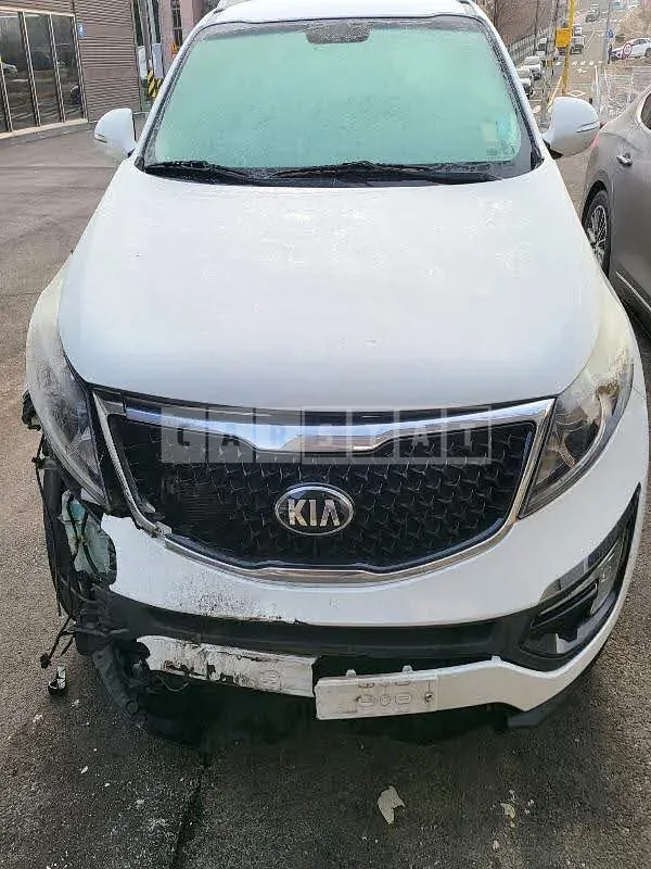 Photo 2 of 14: 2015 Kia Sportage, VIN KNAPB813BGK794394 — Korean insurance auction