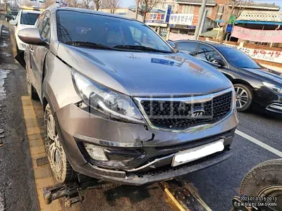 Photo 1 of 10: 2015 Kia Sportage, VIN KNAPC813BFK733107 — Korean insurance auction