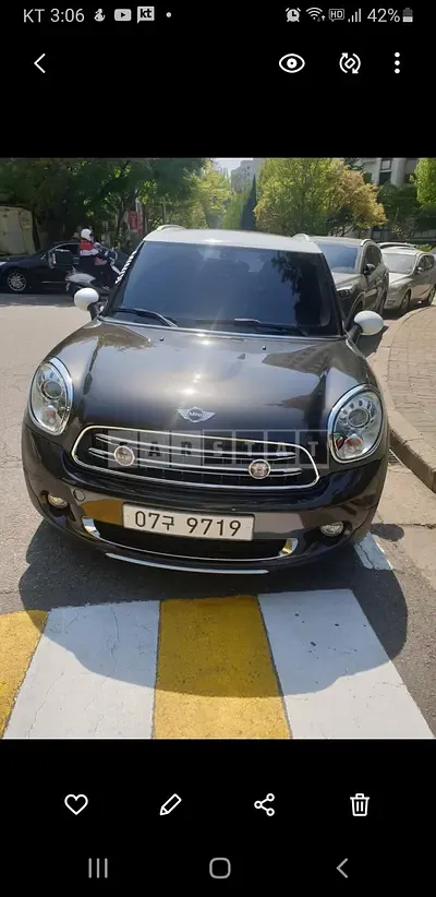 Photo 1 of 6: 2015 MINI Cooper D Countryman 2.0 ALL4 — Korean insurance auction