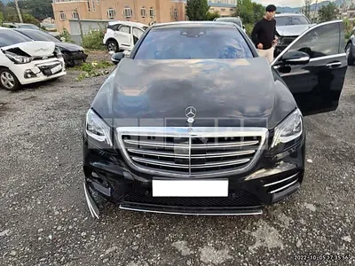 Photo 1 of 26: 2019 Mercedes-Benz S350d 4Matic, VIN WDDUF2BB0KA472809 — Korean insurance auction