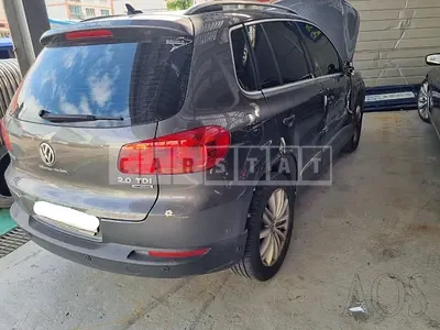 Photo 1 of 11: 2015 Volkswagen Tiguan 2.0 TDI Blue Motion, VIN WVGZZZ5NZFW575350 — Korean insurance auction