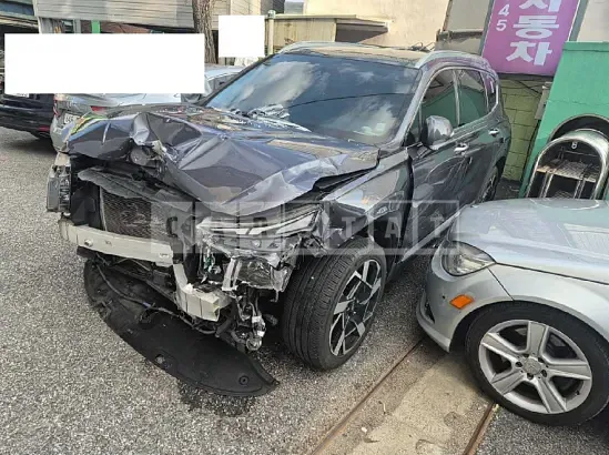 Photo 2 of 14: 2021 Hyundai Santa Fe — Korean insurance auction