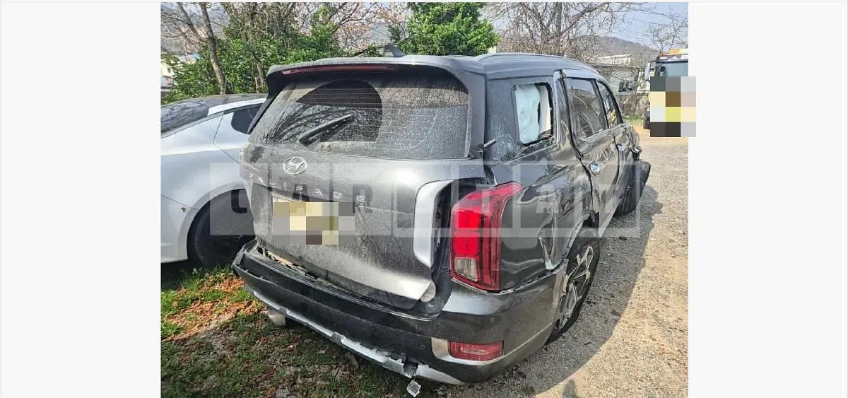 Photo 2 of 32: 2021 Hyundai Palisade — Korean insurance auction