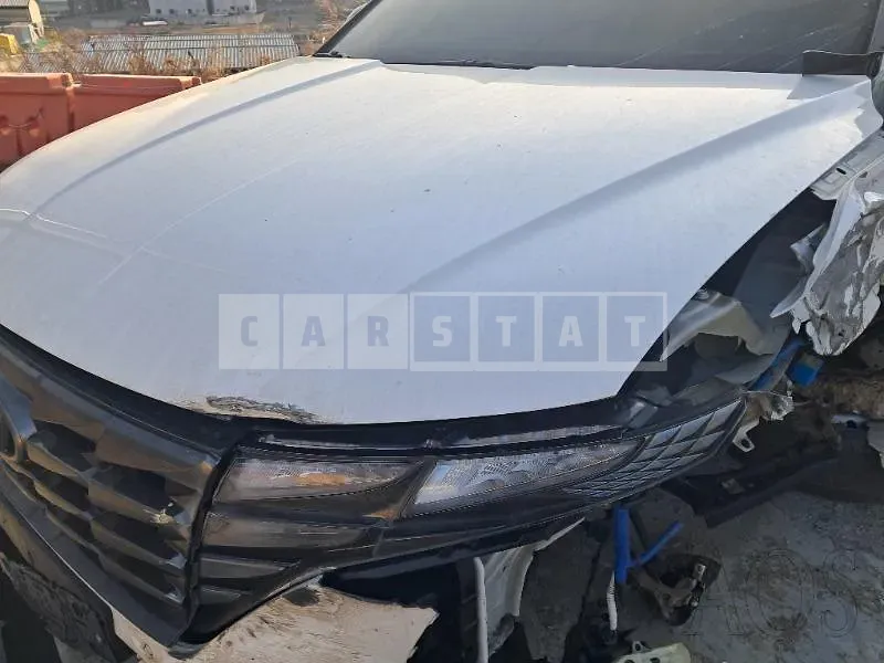 Photo 2 of 15: 2021 Hyundai Tucson, VIN KMHJC811BMU003556 — Korean insurance auction