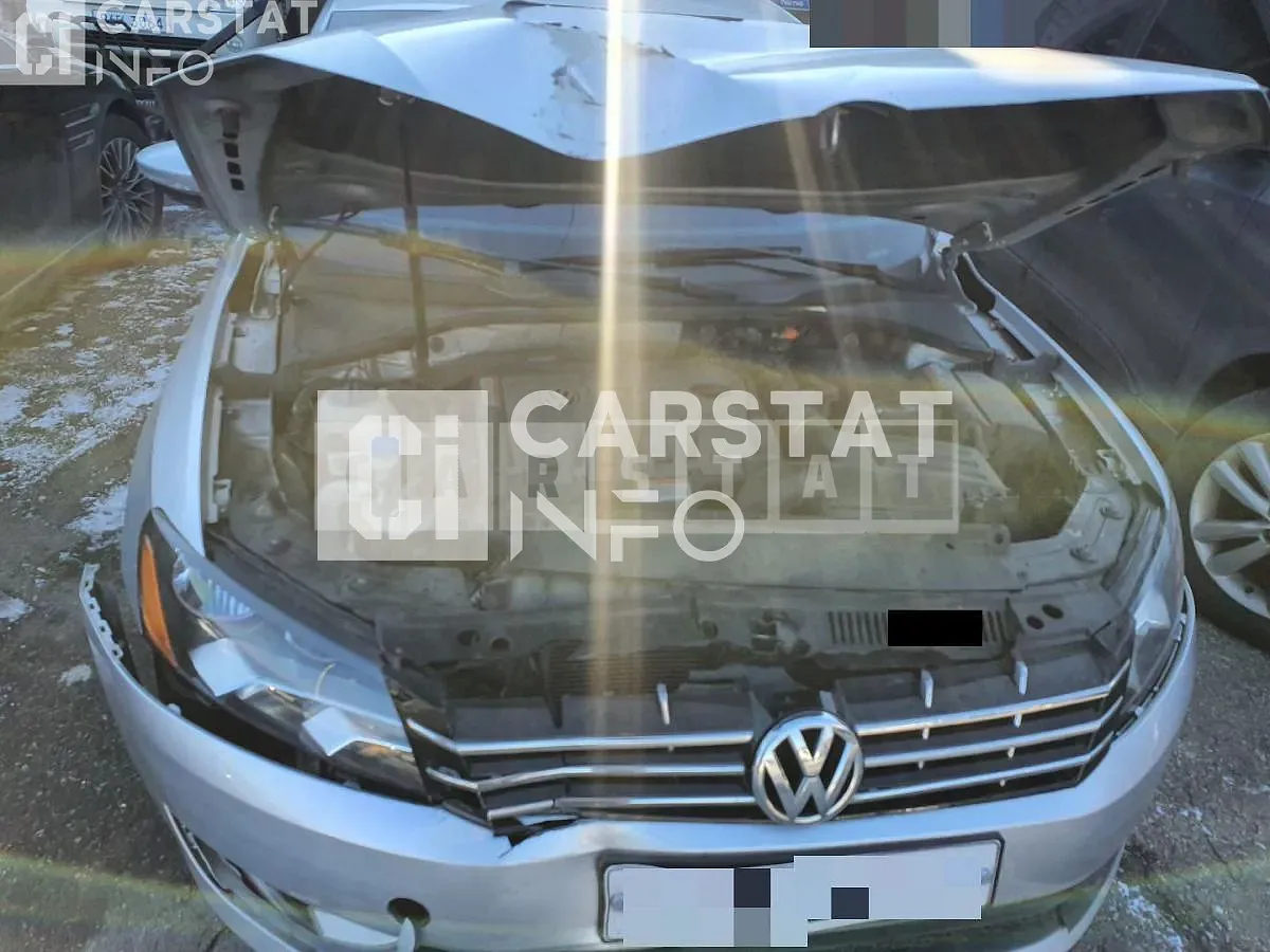 Photo 2 of 6: 2015 Volkswagen Passat 2.0 TDI, VIN 1VWZZZA3ZFC028646 — Korean insurance auction