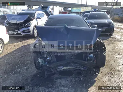 Photo 1 of 11: 2015 K7, VIN KNALL41EBFA004304 — Korean insurance auction